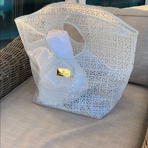 Trina Turk Large Vinyl Beach Bag